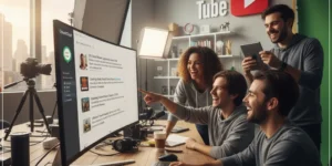 ChatGPT로 유튜브 영상 아이디어 생성을 하고 있는 유튜브 크리에이터